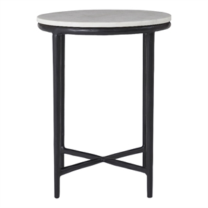 Veroia 14.96&quot Height Side Table White
