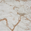 Alessio Indoor Breccia Marble Coffee Table Walnut