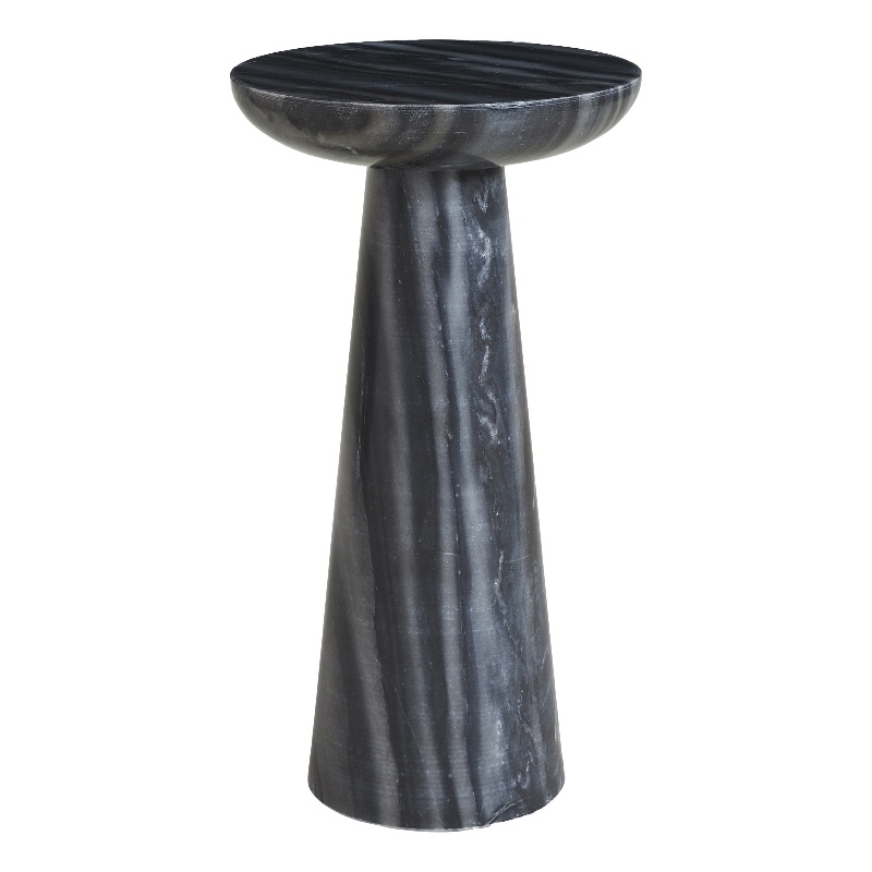 Mercura Indoor Toronto Brown Marble Side Table