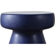 Charlie Indoor/Outdoor Ceramic Table Matte Navy