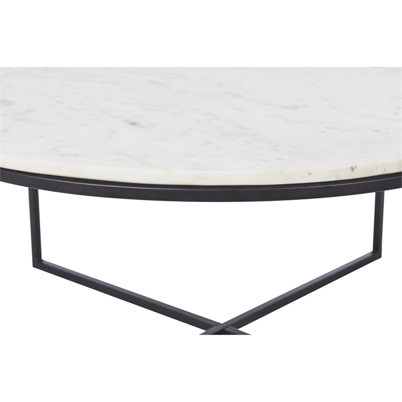 Livia Indoor Iron Table Matte Black