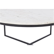 Livia Indoor Iron Table Matte Black