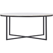 Livia Indoor Iron Table Matte Black