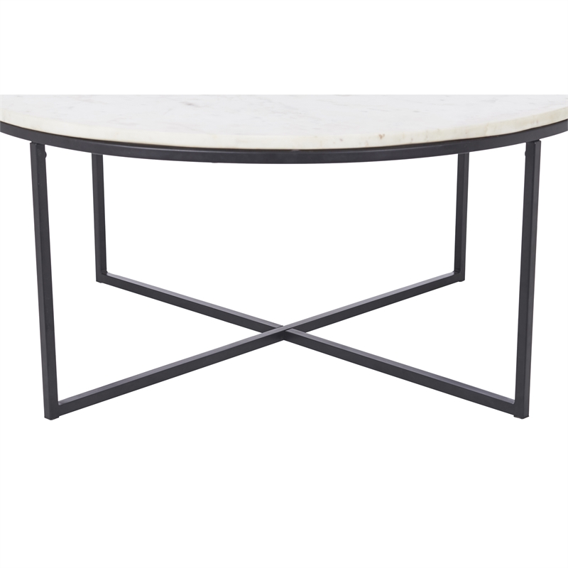 Livia Indoor Iron Table Matte Black