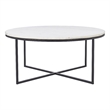 Livia Indoor Iron Table Matte Black