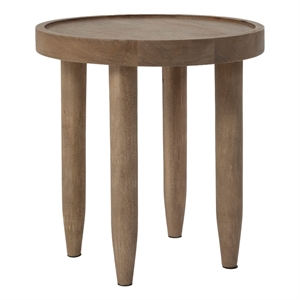 Cicoria 19.0&quot Height Side Table Brown