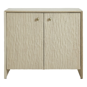 Aida Indoor Mango Wood Cabinet Beige