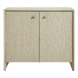 Aida Indoor Mango Wood Cabinet Beige