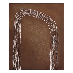 Fallbrook 50&quot Wide Canvas Art White