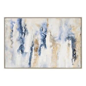 Formosa 60&quot Wide Canvas Art Blue