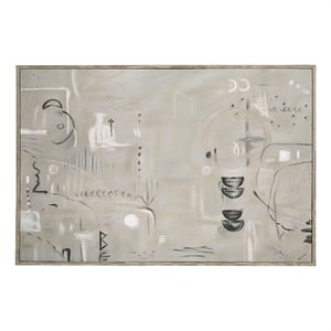 Kore 60&quot Wide Canvas Art Gray