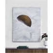 Skylab 32'' Wide Canva Art Off white