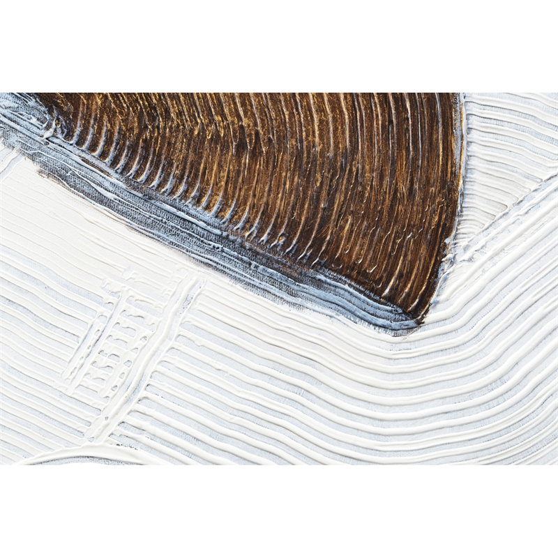 Skylab 32'' Wide Canva Art Off white