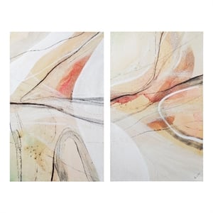 Curiosity 30&quot Wide Canvas Art Multi-Color