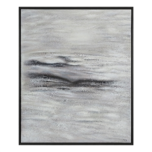 Baelish 60&quot H x 50&quot W Canvas Art Gray