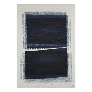 Ibiza 62&quot H x 44&quot W Canvas Art Blue