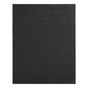 Kinetic 50&quot H x 40&quot W Canvas Art Black