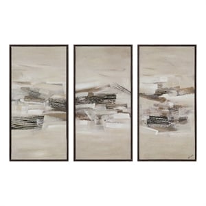 Lux 40&quot H x 20&quot W Canvas Art (3 Piece Set)