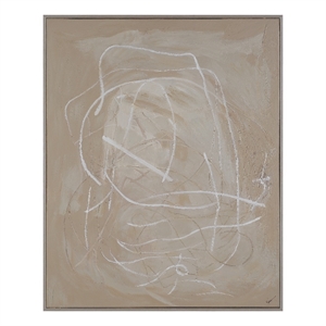 Naxos 50&quot H x 40&quot W Canvas Art Beige