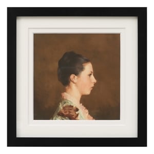 Madeleine 12&quot Wide Wall Decor Matte Black