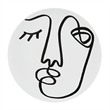 Solange 5 Piece Wide Wall Art Black