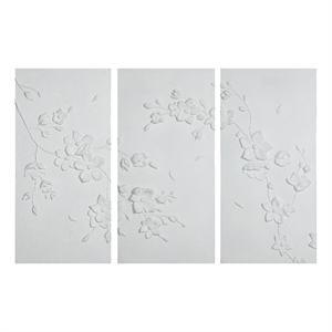Beaudelaire 20&quot Wide Wall Decor Matte White