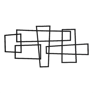 Bodkin 60&quot Wide Wall Decor Black