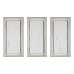 Arches 15.0&quot Wide Wall Decor Printed Artwork (3 Piece Set)