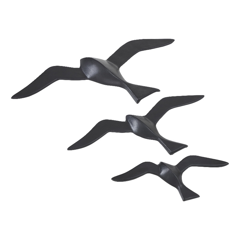 Stevens Wall Decor Matte Black