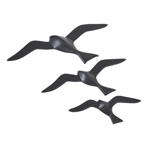 Stevens Wall Decor Matte Black