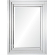 Renwil Edessa Contemporary Mirror in Step Pattern Frame