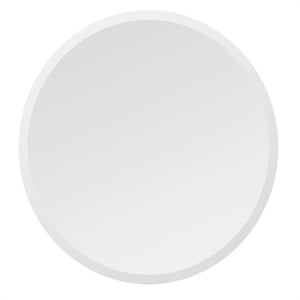 Renwil Yen Frameless Oval Mirror w/Beveled Edge