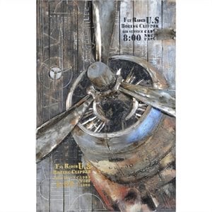 Renwil Fly Rider Wall Decor in Multi-Color