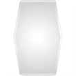Renwil Tel Aviv Hexagonal Beveled Mirror in All Glass
