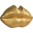Renwil Kiss Kiss Frameless Resin Wall Art in Gold Leaf Finish