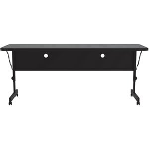 Correll 24&quotW x 60&quotD Deluxe High Pressure Top Flip Top Table in Montana Granite
