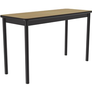 Correll 24&quotW x 48&quotD Deluxe High Pressure Lab Table in Fusion Maple