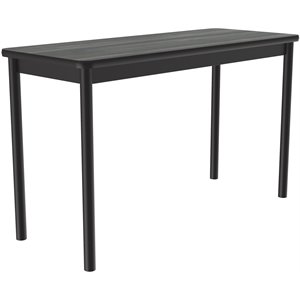 Correll 30&quotW x 60&quotD High Pressure Lab Table in New England Driftwood