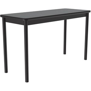 Correll 36&quotW x 72&quotD High Pressure Plastic Laminate Lab Table in Montana Brown