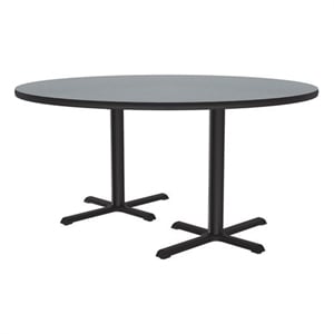 Correll 29&quotH Commercial Wood top Cafe & Breakroom Table in Gray Granite