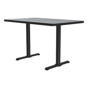 Correll 29&quotH Commercial Laminate Cafe and Breakroom Table in Gray Granite
