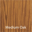 Correll Premium Sit to Stand  Flip Top Table 24x72 Medium Oak Wood Laminate