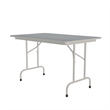 Correll 30x48 Commercial Laminate Folding Table in Gray Granite