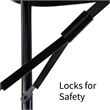 Correll 30x72 Commercial Laminate Folding Table in Medium Oak
