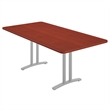 Correll 36x72 Rectangle Modern Conference Table in Cherry