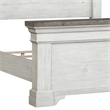 Samuel Lawrence Valley Ridge Distressed Queen Panel Bed in White