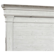 Samuel Lawrence Valley Ridge Distressed King Panel Bed in White