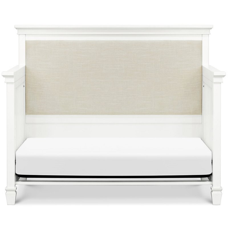 Namesake Classic Darlington 4-in-1 Convertible Crib in Warm White