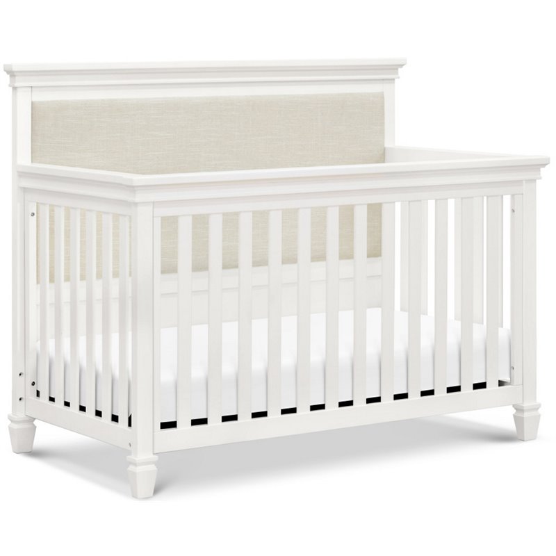 Namesake Classic Darlington 4-in-1 Convertible Crib in Warm White