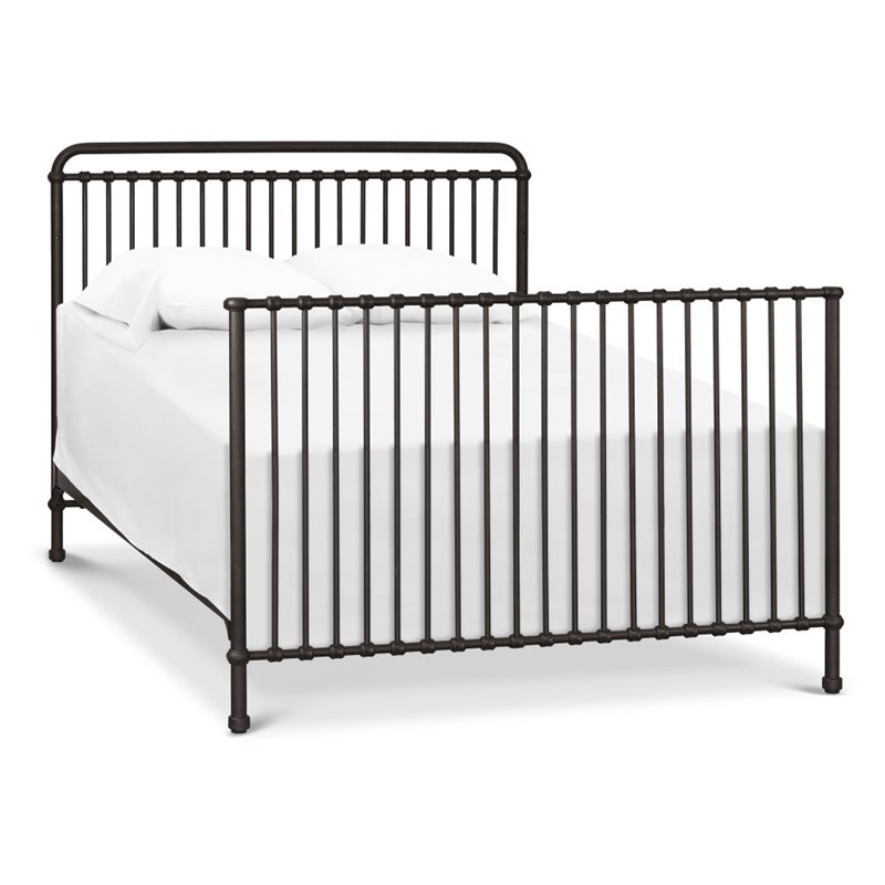 Namesake Classic Winston 4-in-1 Convertible Iron Crib in Vintage Iron